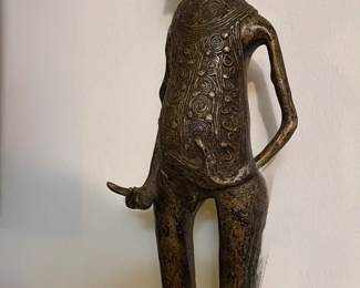 African bronze figure