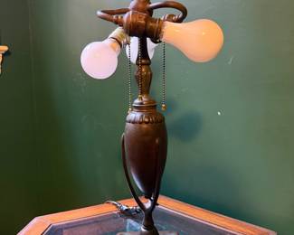 Tiffany bronze lamp base #444.