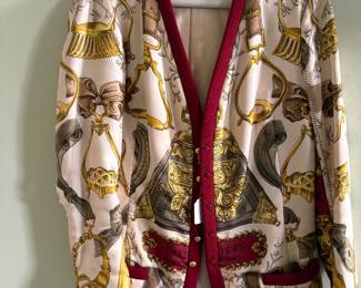 Rare 1960's Hermes " Etriers" jacket (lining needs repair/replacement)