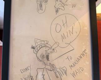 Sidney Smith original Andy Gump cartoon