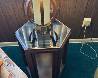 Mid Century glass table