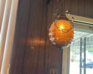 Mid Century hanging lamp