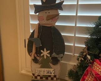 Snowman decor