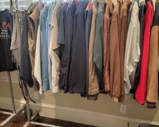 Men's assorted coats and jackets - see individual pics