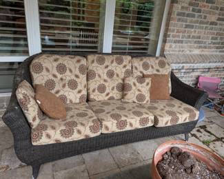 Outdoor settee