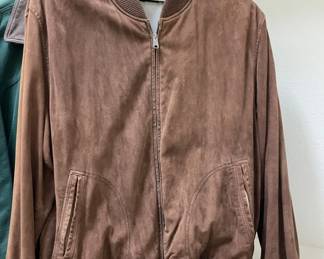 Men's Suede Jacket - Size XL