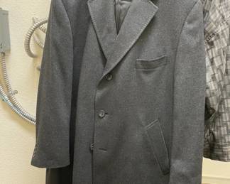 Men's 'Daniel Taylor' Wool Overcoat - Size XL