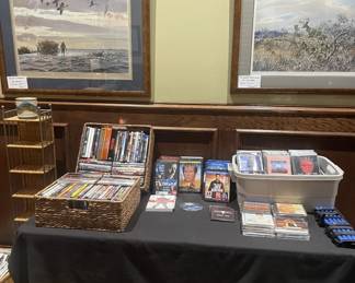 DVD's, CD's, Blu-Ray