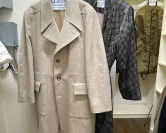 Overcoat and house coat
