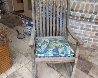 2nd outdoor rocking chair