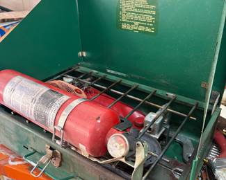 Coleman portable grill