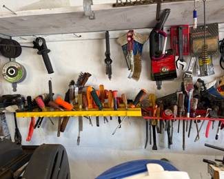 Tools. Screwdrivers. Hammers. Wrenches. Sockets.