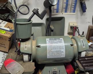 Central machinery tool grinder