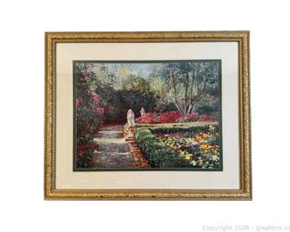 Palace Garden Framed Print by Martin
