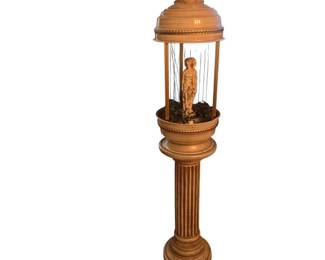 Vintage Greek Goddess Oil Rain Lamp