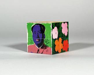 ANDY WARHOL FOUNDATION MAGIC CUBE PUZZLE, CIRCA 2001