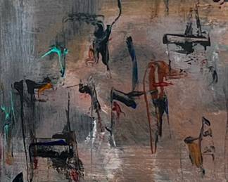 CONTEMPORARY ABSTRACT (21ST CENTURY) MIXED MEDIA