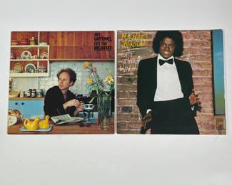 (2pc) Michael Jackson And Art Garfunkel Records