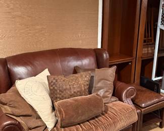 Maitland and Smith loveseat, pair