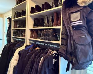 Mens' designer clothing and shoes