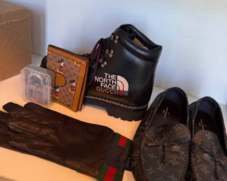 Northface x Gucci, Louis Vuitton