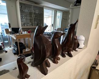 iron wood penguins