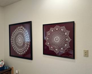 Crochet Doily Wall Art