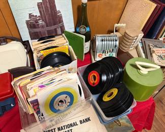 Tons of 45 Records & LP