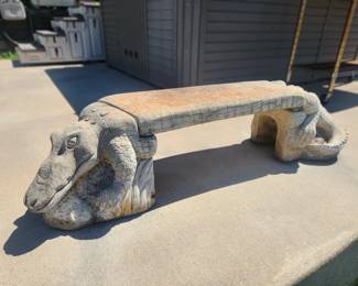 An alligator will see you later, a crocodile after a white!