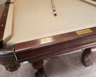 This is a Seven foot, Standard table.