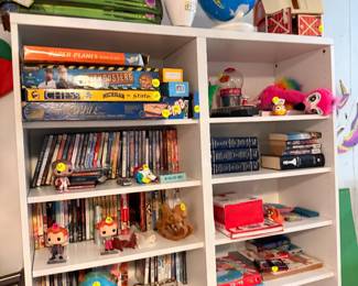 Books, games, toys
