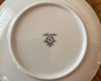 Bottom of China plate