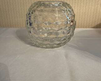 American Fostoria candle holder