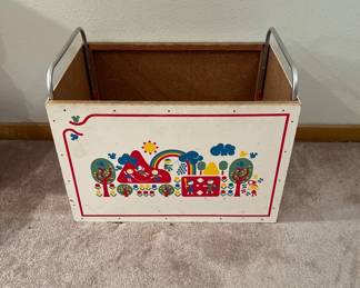 Vintage toy box