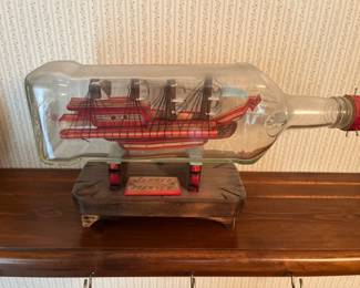 Ship in a bottle! 