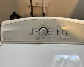 Front of washing machine