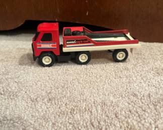 Buddy L race car truck and trailer