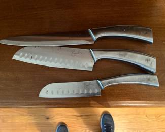 Set of Emeril chef’s knives