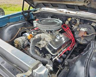 Aluminum heads,  intake,  & radiator