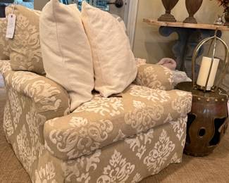 Rudin jacquard armchair 