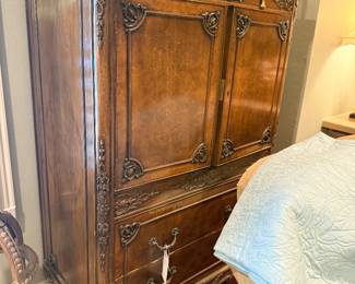 Scharbauer Hotel antique armoire 