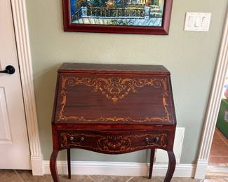 French style secretary