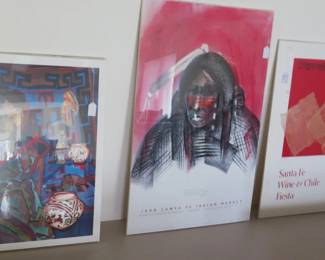 Lots of Native American posters.