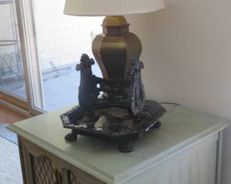 Antique Victorian boot scraper.