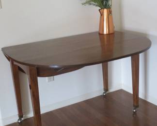 Vintage walnut drop leaf table.