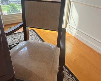 Ashley Furniture Dining Set with Table, 6 Chairs, and Leaf