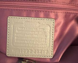 Coach Signature Tote Bag