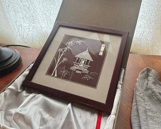 Silver Filigree Handicraft - Traditional Chinese Pavilion