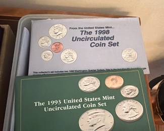 Uncirculated coin sets 