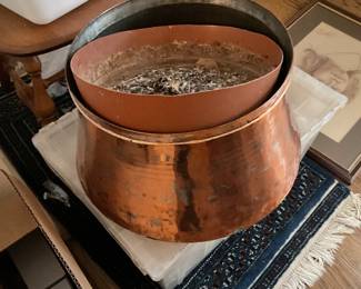 Copper pot 